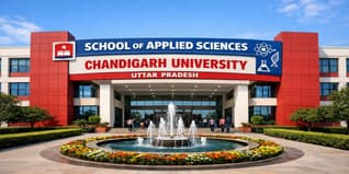 School of Applied Sciences  Chandigarh University Uttar Pradesh